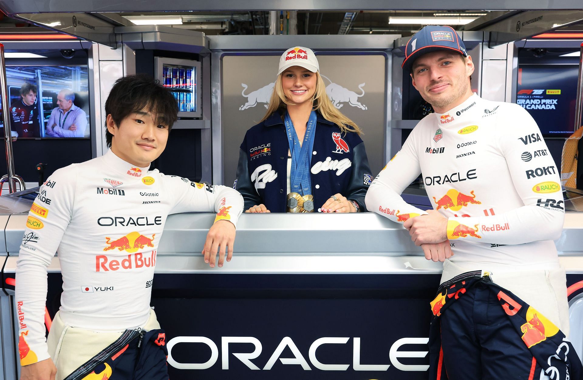Yuki Tsunoda and Max Verstappen of Oracle Red Bull Racing - Source: Getty